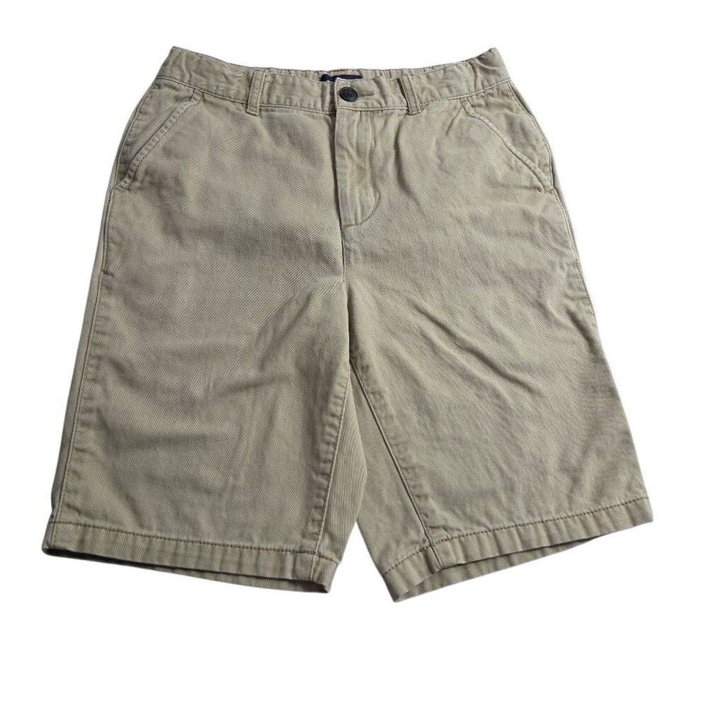 Children's Place khaki uniform shorts 12